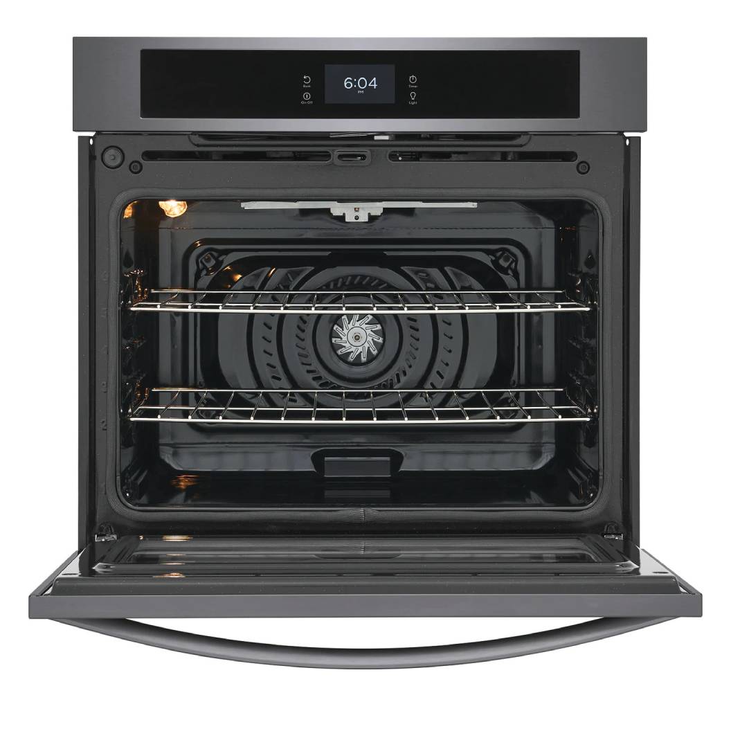 Four encastrable simple 30 po. 5,3 pi³ Inox noir