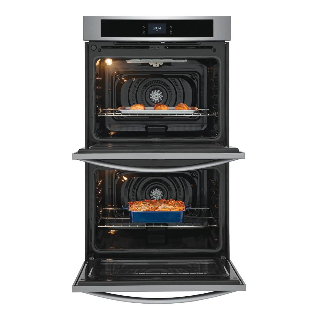 Four encastrable double 30 po. Inox