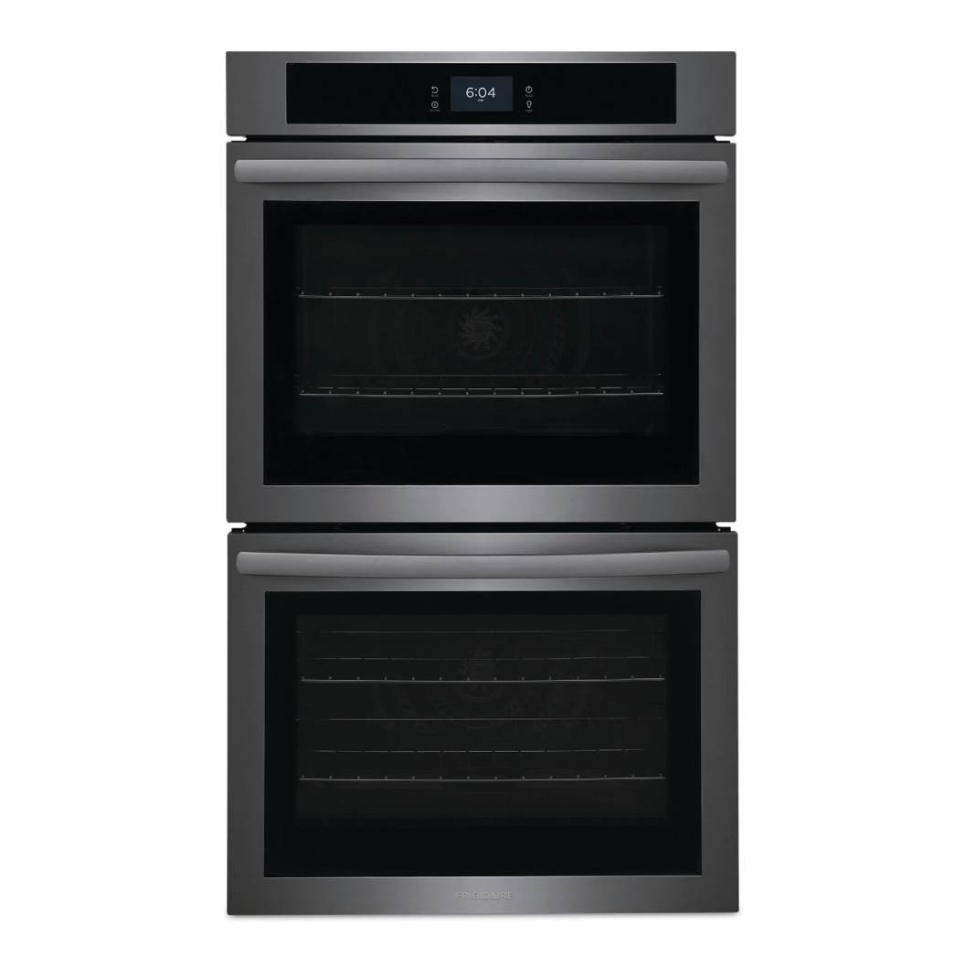 Four encastrable double 30 po Inox noir 5,3 pi³