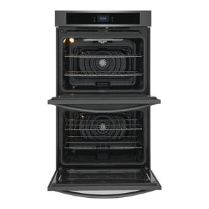 Four encastrable double 30 po Inox noir 5,3 pi³