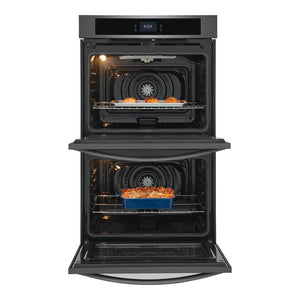 Four encastrable double 30 po Inox noir 5,3 pi³