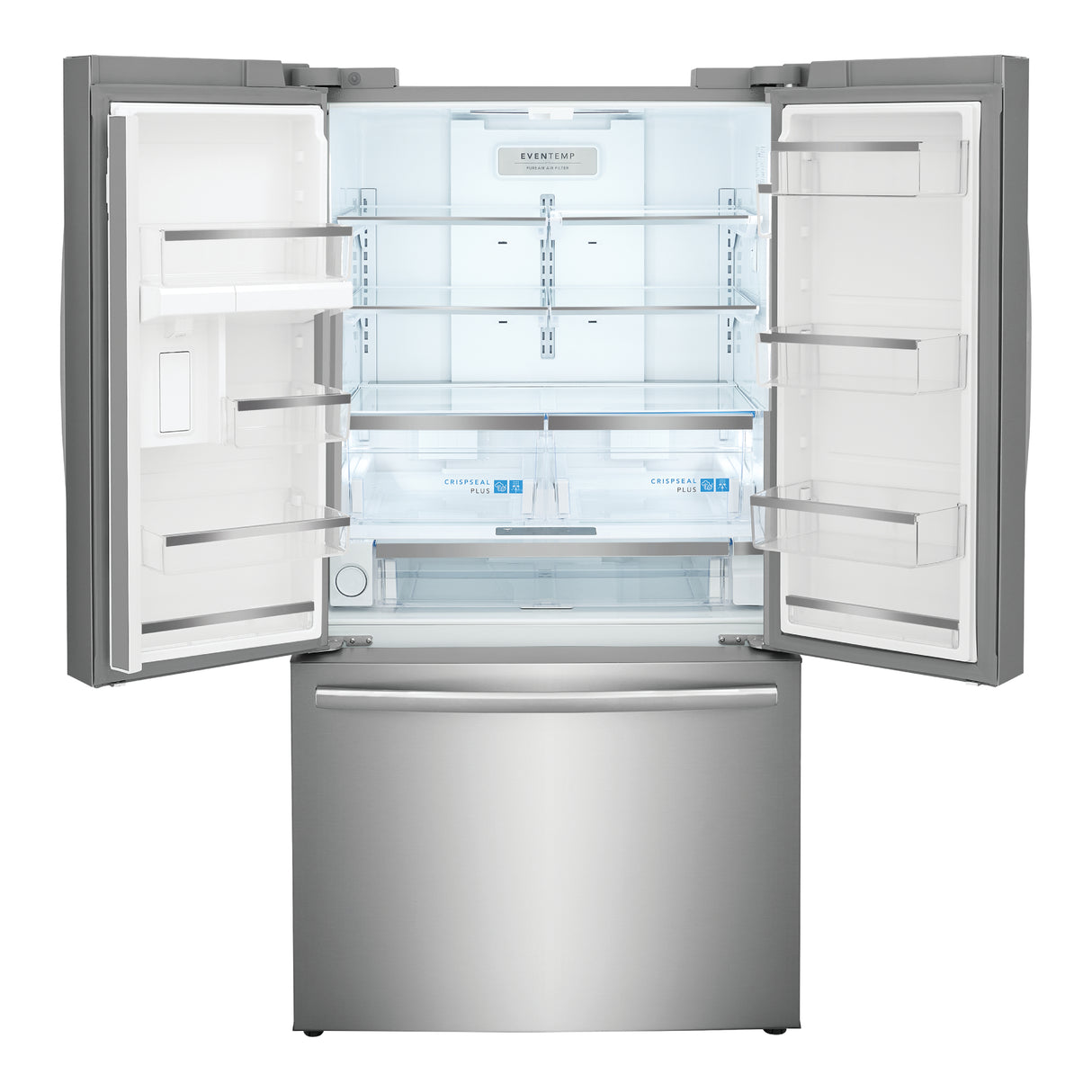 Réfrigérateur portes françaises Inox 36po