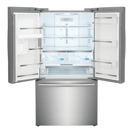 Réfrigérateur portes françaises Inox 36po