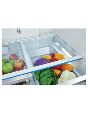 Réfrigérateur portes françaises Inox 36po