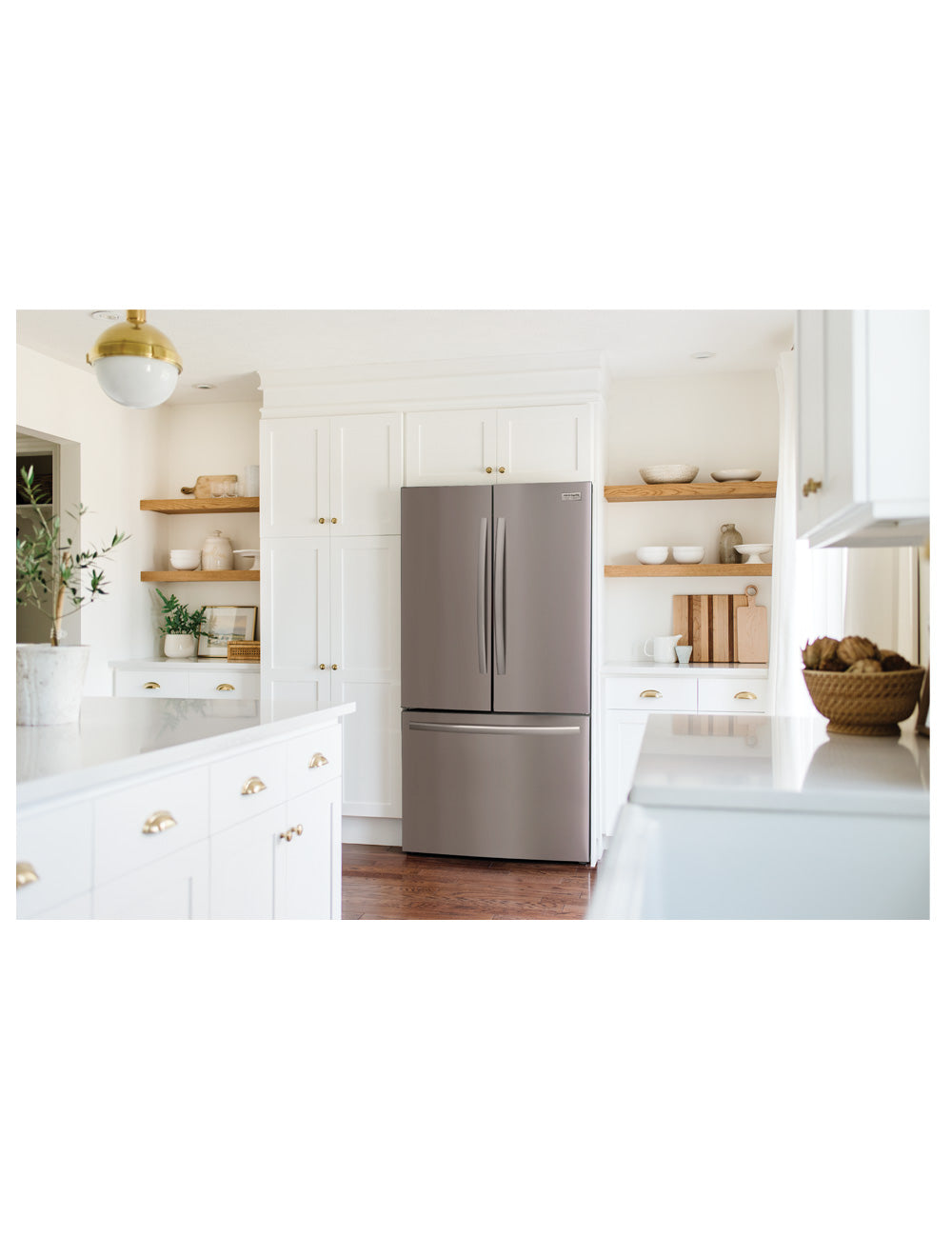 Réfrigérateur portes françaises Inox 36po