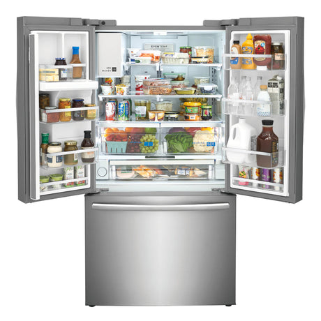 Réfrigérateur portes françaises Inox 36po