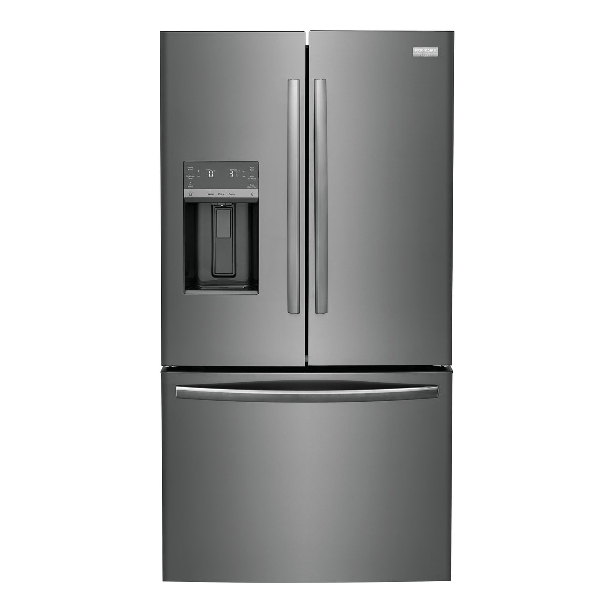 Réfrigérateur portes françaises Inox noir 36po