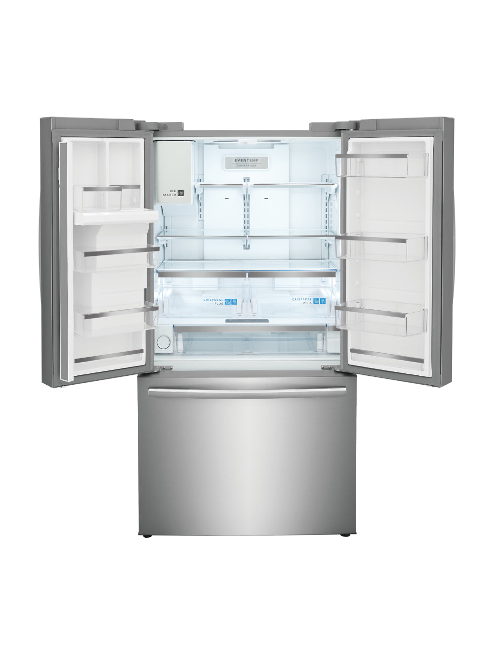 Réfrigérateur portes françaises Inox 36po
