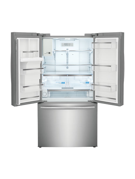 Réfrigérateur portes françaises Inox 36po