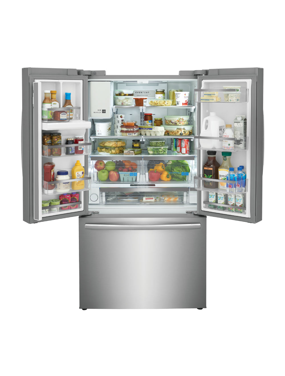Réfrigérateur portes françaises Inox 36po