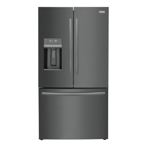 Réfrigérateur portes françaises Inox noir 36po