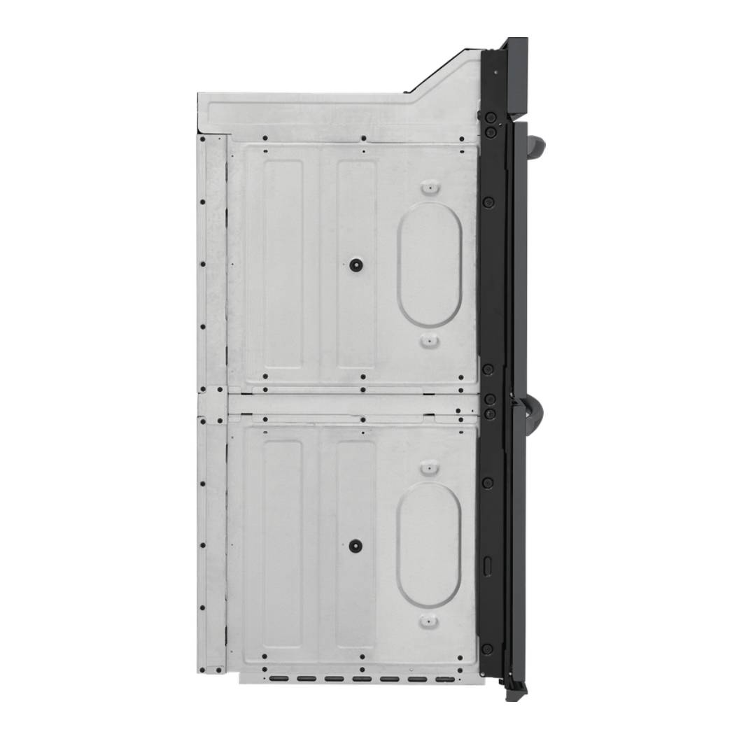 Four encastrable double 27 po. Inox noir 7,6 pi³