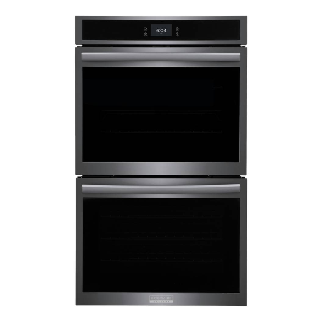 Four encastrable double 30 po.5,3 pi³ Inox noir