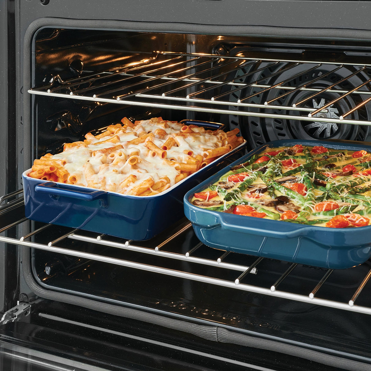 Four encastrable double 30 po. Inox noir 10,6 pi³