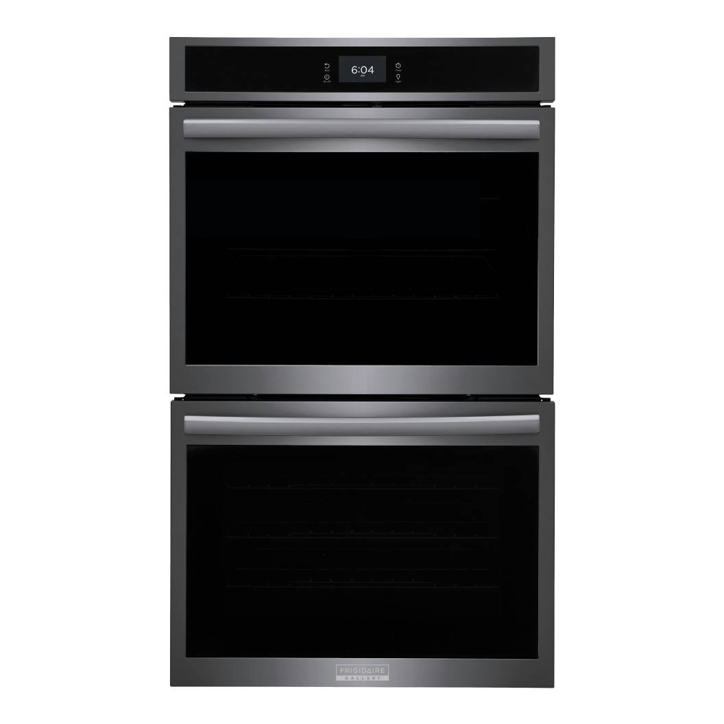 Four encastrable double 30 po. Inox noir 10,6 pi³