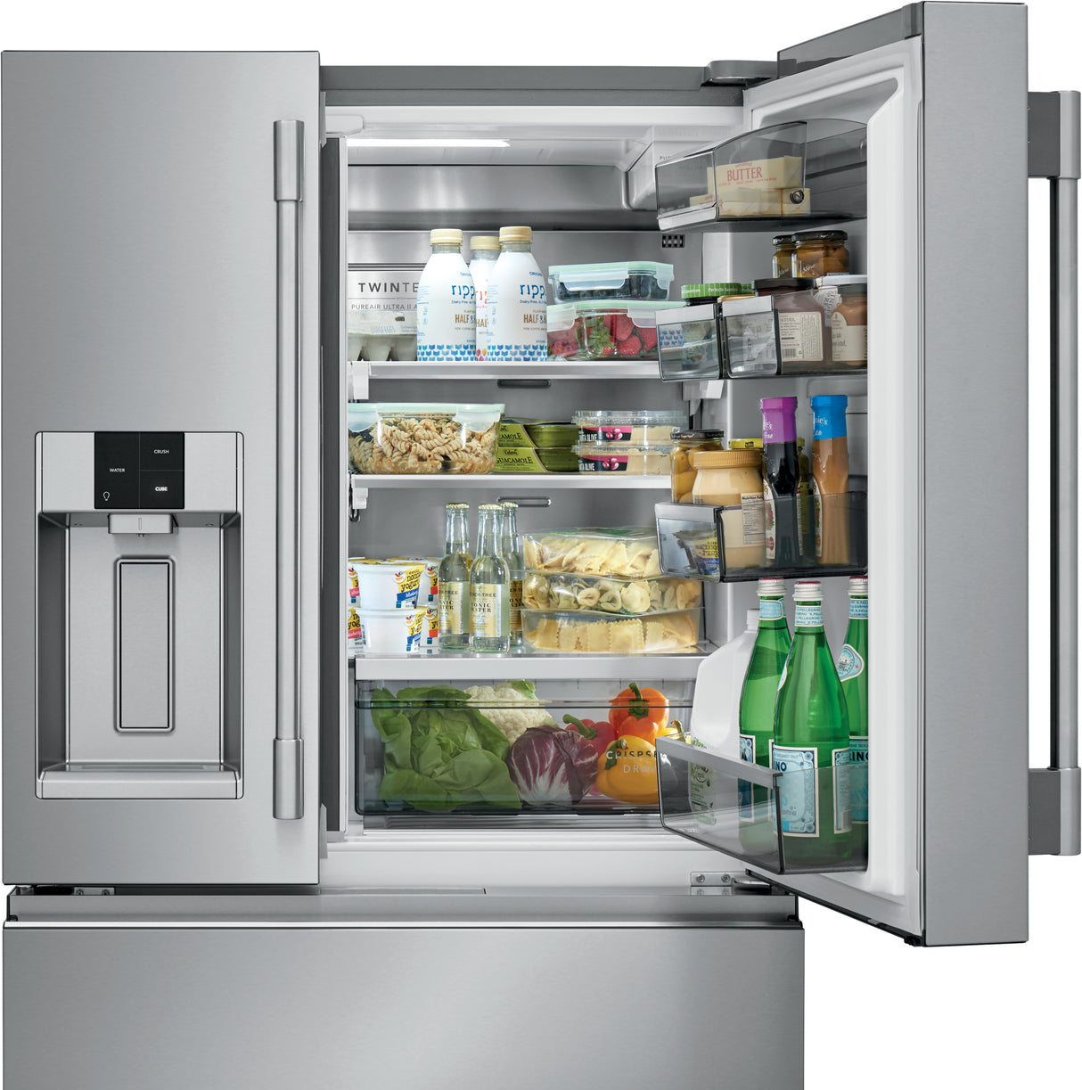 Réfrigérateur portes françaises Inox 36po