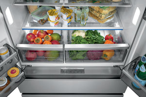 Réfrigérateur portes françaises Inox 36po