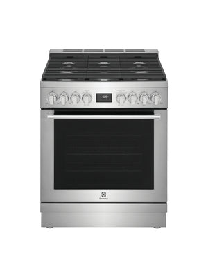 Cuisinière biénergie autoportante 30 po. 4,6 pi³