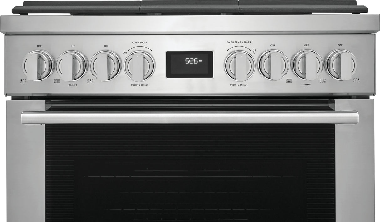 Cuisinière biénergie autoportante 30 po. 4,6 pi³