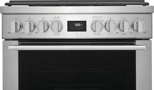 Cuisinière biénergie autoportante 30 po. 4,6 pi³
