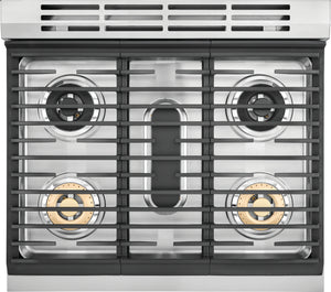 Cuisinière biénergie autoportante 30 po. 4,6 pi³