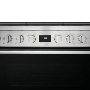 Cuisinière biénergie 36 po, 4,4 pi³ Inox avec Brûleurs à double flamme et Convection double