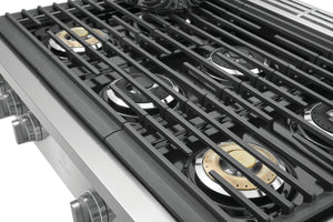 Plaque de cuisson au gaz 36 po. avec ventilation