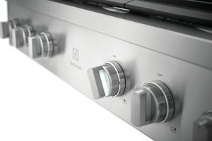 Plaque de cuisson au gaz 36 po. avec ventilation