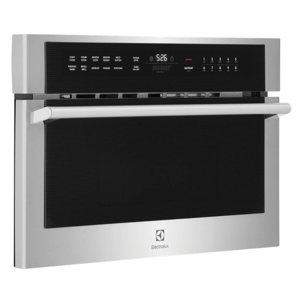 Micro-ondes encastrable 1,6 pi³, 1000W, acier inoxydable