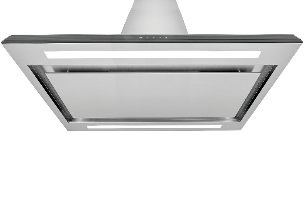 Hotte pour îlot en T 42 po inox