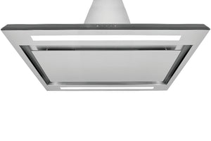 Hotte pour îlot en T 42 po inox