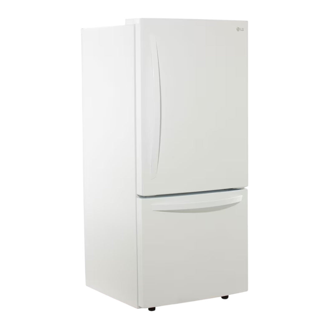 Réfrigérateur congélateur inférieur 30 po Blanc