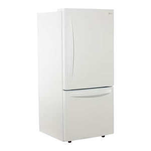 Réfrigérateur congélateur inférieur 30 po Blanc
