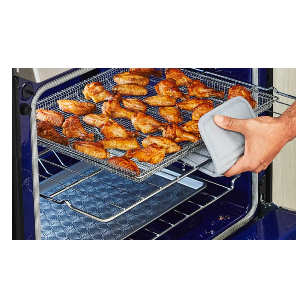 Cuisinière au gaz encastrable 30 po 6,3 pi³ Inox - Studio - intelligente, Air Fry & ProBake®