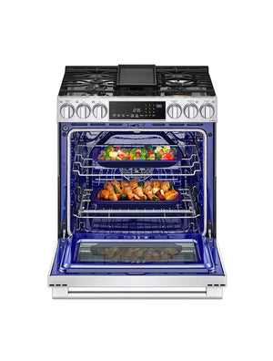 Cuisinière au gaz encastrable 30 po. 6,3 pi³ Inox
