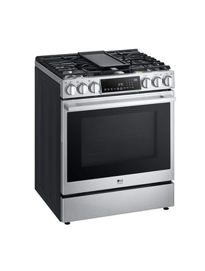Cuisinière au gaz encastrable 30 po. 6,3 pi³ Inox