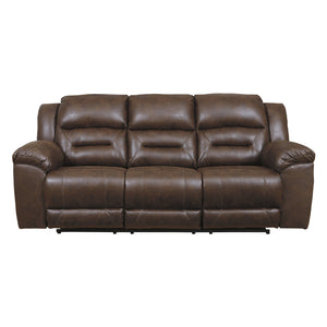 Sofa aspect cuir inclinable - Stoneland