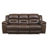 Sofa inclinable aspect cuir - Stoneland