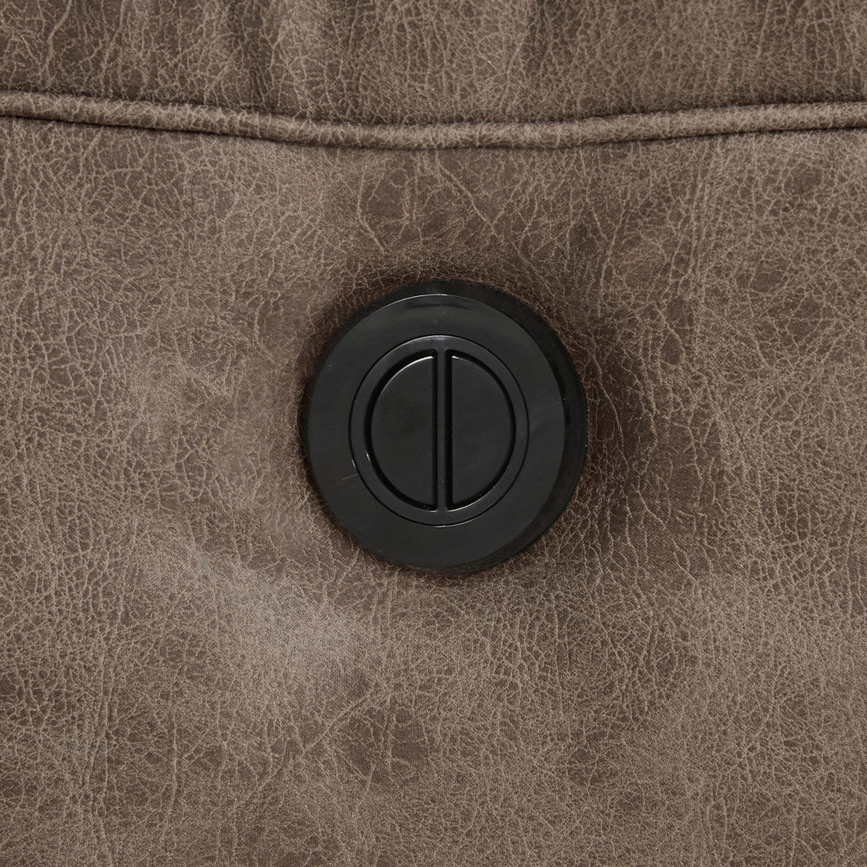 Sofa aspect cuir motorisé - Stoneland