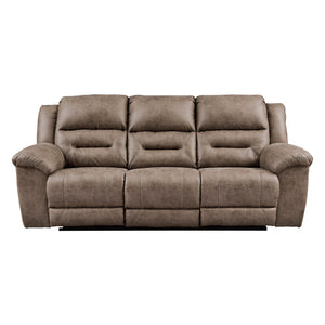Sofa aspect cuir inclinable - Stoneland