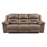 Sofa aspect cuir inclinable - Stoneland