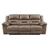 Sofa inclinable aspect cuir - Stoneland