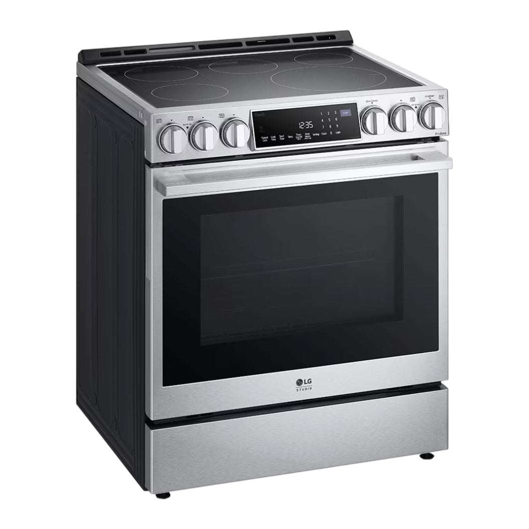 Cuisinière à induction encastrable 30 po 6,3 pi³ Inox - Studio intelligente, Air Fry & ProBake™