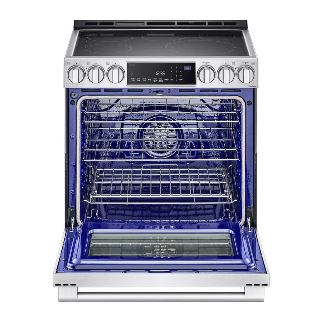 Cuisinière à induction encastrable 30 po 6,3 pi³ Inox - Studio intelligente, Air Fry & ProBake™