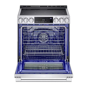 Cuisinière à induction encastrable 30 po 6,3 pi³ Inox - Studio intelligente, Air Fry & ProBake™