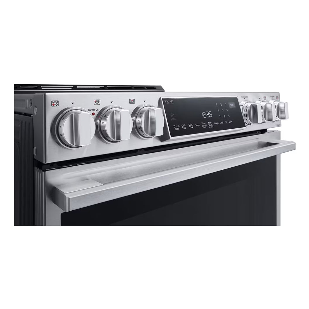 Cuisinière à induction encastrable 30 po 6,3 pi³ Inox - Studio intelligente, Air Fry & ProBake™