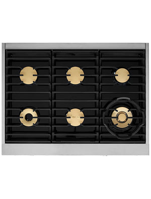 Cuisinière biénergie autoportante 36 po. 4,8 pi³
