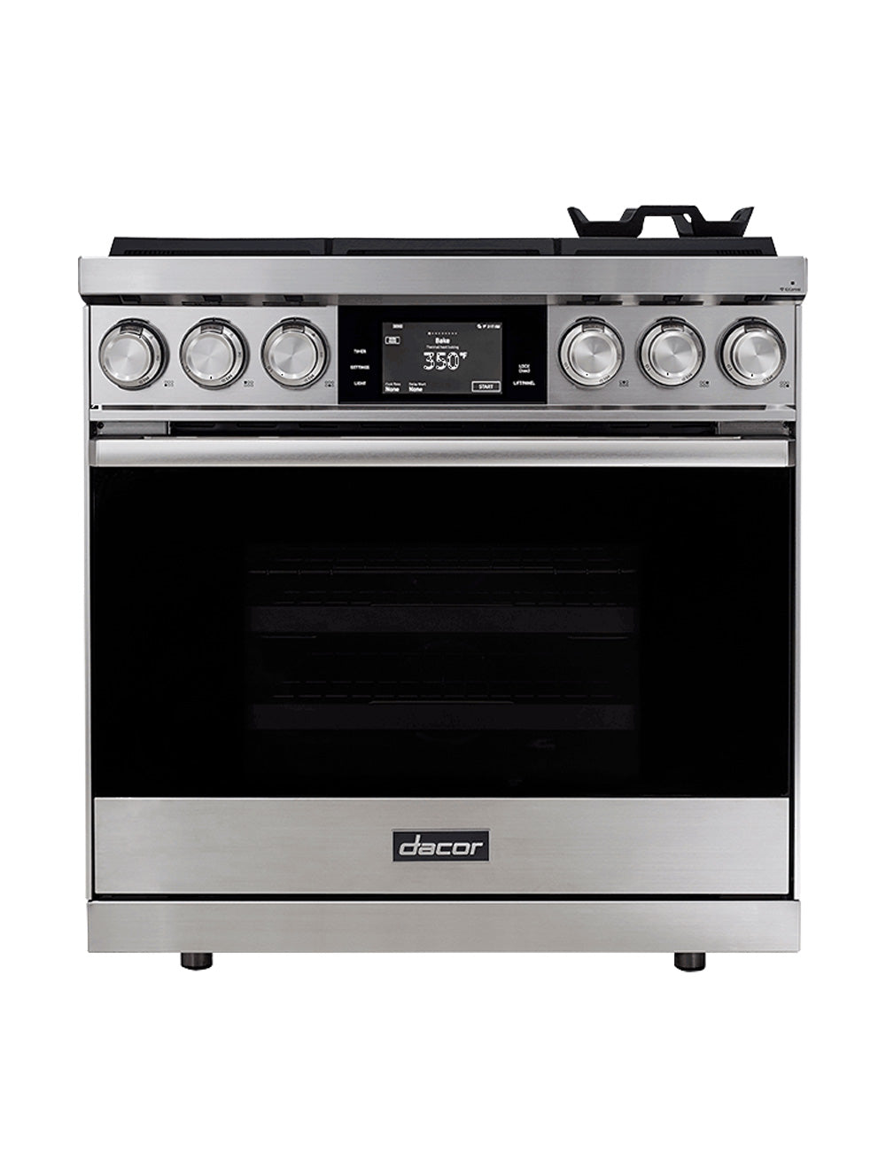 Cuisinière biénergie autoportante 36 po. 4,8 pi³