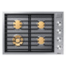 Plaque de cuisson au gaz 30 po à 5 brûleurs avec brûleurs SimmerSear à double vanne