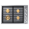 Plaque de cuisson au gaz 30 po à 5 brûleurs avec brûleurs SimmerSear à double vanne